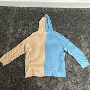 Reuben Oliver Two Toned Hoodie in Excellent Condition